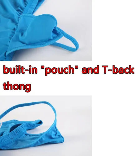 Vista 3 de Bóxer Sexy Bulge Bolsa Boxer Breve Ropa Interior Pantalones Cortos de Salón de Apoyo