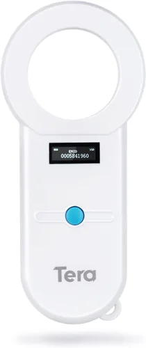 Vista 7 de Tera Lector de Microchip para Mascotas con Anillo D RFID Escáner de Identificación de Chips de Animales Portátil con Pantalla de Visualización OLED