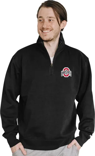 Vista 16 de Blue 84 Sudadera con cremallera de un cuarto para hombre de la NCAA