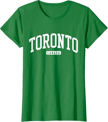 Vista 30 de Camiseta estilo universitario de Toronto Canada, Negro