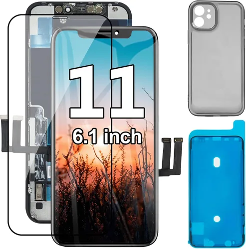 Vista 20 de EFAITHFIX para iPhone 11 Pro Max Reemplazo de Pantalla de 6.5 Pulgadas LCD Visualización 3D Touch Pantalla Full HD Digitalizador Marco de Montaje