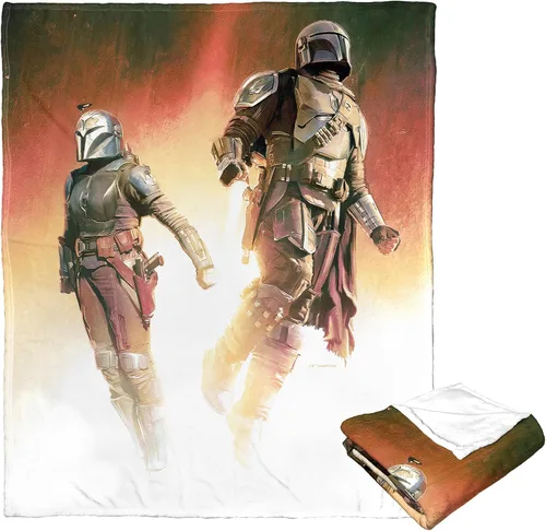 Vista 65 de Northwest Star Wars Manta Decorativa Silk Touch, 40" x 50", Villanos del Lado Oscuro