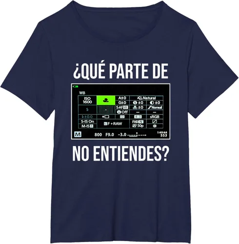 Vista 11 de ¿Qué Parte de la cámara no entiendes? Camiseta