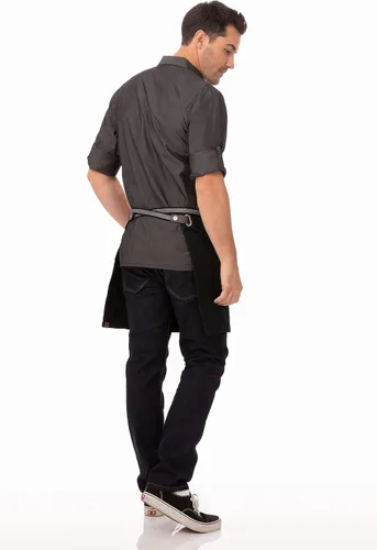 Vista 3 de Chef Works Unisex Berkeley Half Bistro Apron
