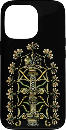 Vista 10 de Funda para iPhone 14 Pro Max Anunnaki Aliens Árbol de la Vida Símbolo Antiguo Geometría Sagrada