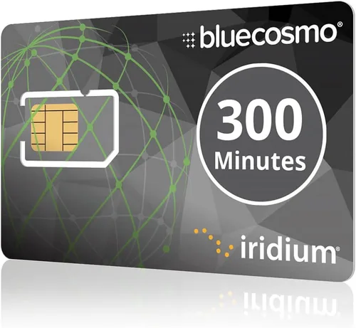 Vista 11 de BlueCosmo Tarjeta SIM global prepagada Iridium de 100 minutos – Tiempo de emisión de teléfono satelital – Vencimiento de 30 días – Sin tarifa