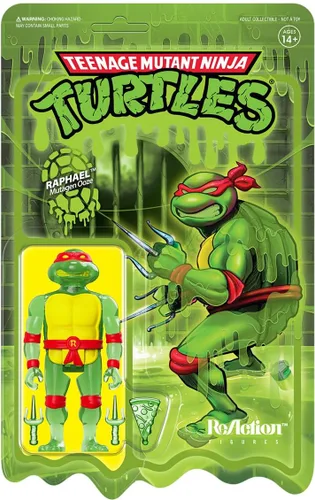 Vista 4 de Super7 Tortugas Ninja Mutantes Adolescentes Figura de Reacción Mondo Gecko de 3.75 pulg