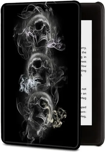 Vista 11 de BVDIKMI Funda para Kindle de 6 pulgadas (versión 11ª generación 2022), funda delgada de piel sintética con encendido y apagado automático