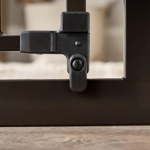 Vista 6 de Regalo Easy Step - Puerta para bebé, decoración arqueada extra alta, incluye kit de extensión de 4 pulgadas, kit de montaje a presión y 4 kit