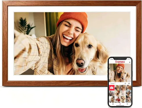 Vista 13 de Frameo Digital Frame WiFi, 15.6 inch Digital Picture Frame Large Display