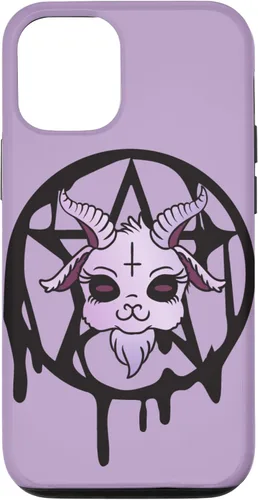 Vista 28 de Anime Aesthetic Baphomet Pentagram Pastel Goth Case for iPhone 17