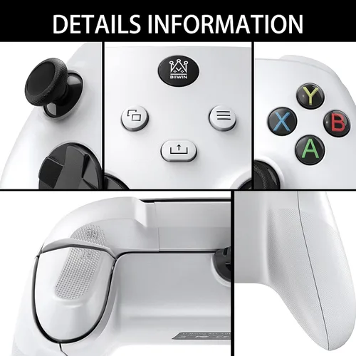 Vista 8 de Wired Controller for Xbox One with Joystick and Vibration, Gaming Controller USB Gamepad Joypad Controller Compatible with Xbox Series XS, Xbox One