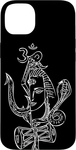 Vista 15 de Lord Shiva Hindu God Spiritual Yogi Inspirational Yoga Case for iPhone 17