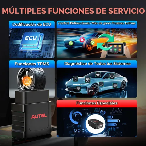 Vista 7 de Autel Interfaz de diagnóstico de MaxiSys MaxiVCI VCI Mini Bluetooth OBD2