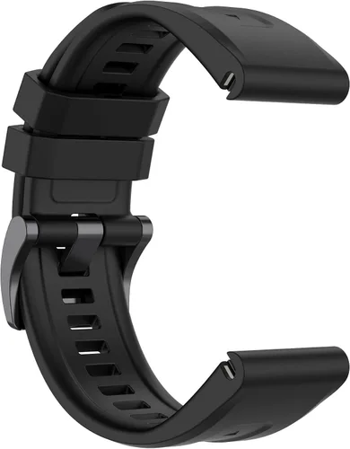 Vista 4 de REYDA Correa de silicona compatible con Garmin Fenix 7S/7S Pro/6S/6S Pro/5S/5S Plus, 0.787 pulgadas, ajuste rápido, suave, flexible, pulsera