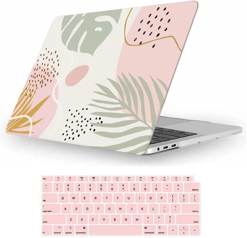 Vista 9 de Fancity Funda compatible con MacBook Pro de 13 pulgadas con Touch Bar versión 2022-2016, chip M2 M1 A2338/A2289/A2251/A2159/A1989/A1706, carcasa