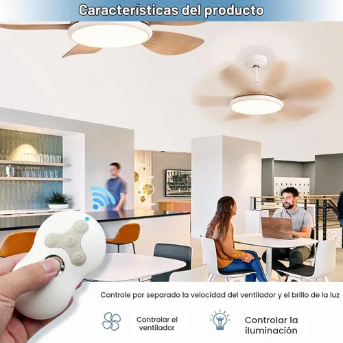 Vista 2 de Kit de control remoto universal para ventilador de techo regulable