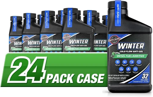 Vista 6 de Opti-Lube Fórmula de invierno Aditivo para combustible diesel anti-gel: botellas de 8 onzas (paquete de 6)