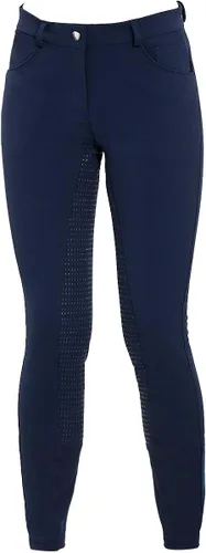 Vista 2 de HR Farm - Pantalones de montar a caballo para mujer, con agarre de silicona