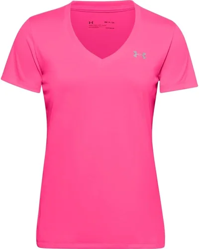 Vista 3 de Under Armour Camiseta Tech de manga corta con cuello en V para mujer
