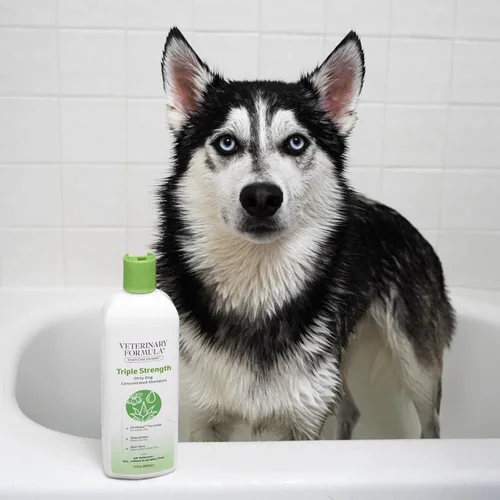 Vista 39 de Veterinary Formula Smart Coat Complex - Champú de avena calmante y desodorizante para perros, 17 onzas líquidas, bicarbonato de sodio elimina
