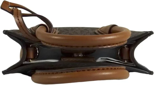 Vista 5 de Michael Kors Mercer - Bolso bandolera de cuero granulado extra pequeño