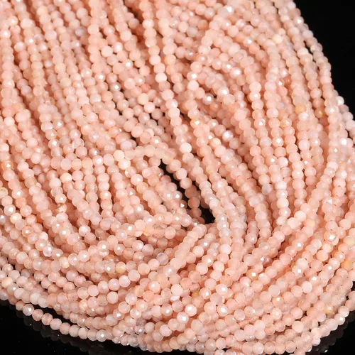 Vista 89 de 180 piezas 2mm Cuentas de piedras preciosas de turquesa africana natural facetada redonda suelta para hacer joyas