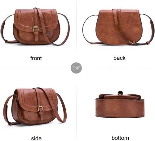 Vista 4 de Anna Jones Bolsa de hombro de tira ajustable, bandolera, cartera pequeña, para mujer