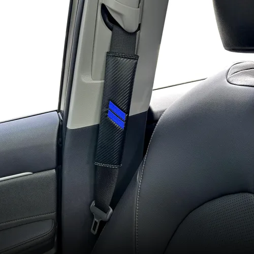 Vista 5 de para Challenger Fundas para Cinturón de Seguridad, Almohadillas para Cinturón de Seguridad para Charger, Accesorios para Dodge, Fundas para Cinturón