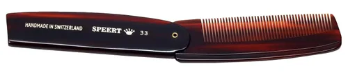 Vista 10 de #10 Peine de dientes estrechos hecho a mano Tortuga Havana Acetato fino recto fino desenredante Parting Grooming Teasing Peluquería Peluquería