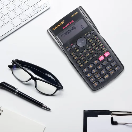 Vista 6 de Calculadora científica de 60 unidades, calculadora de función de ingeniería de 2 líneas, calculadora estadística de matemáticas, calculadora