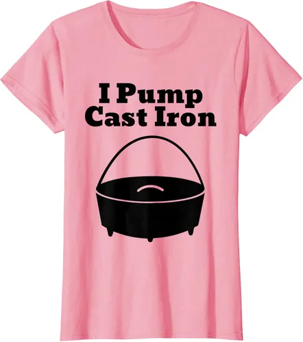 Vista 10 de I Pump - Camiseta de hierro fundido para cocinar al horno holandés
