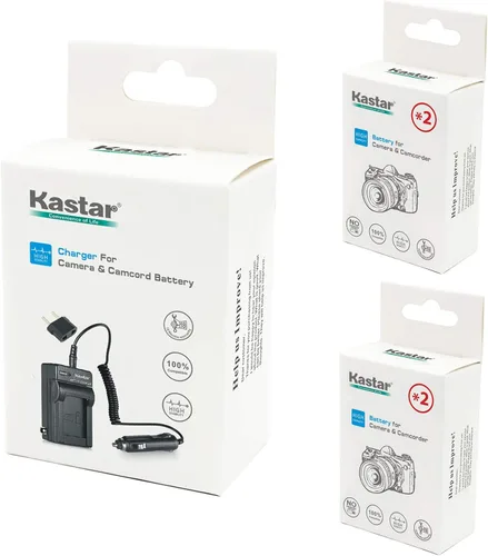 Vista 6 de Kastar Paquete de 4 baterías + cargador para Fujifilm NP-W126 NP-W126s BC-W126 y Fuji HS30EXR HS33EXR HS35EXR HS50EXR X100F X-PRO1 X-PRO2 X-A1 X-A2