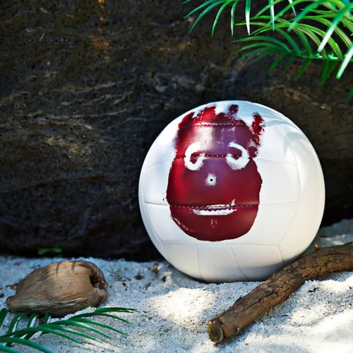 Vista 2 de Wilson Pelotas de Voleibol Cast Away - Tamaño Mini y Oficial