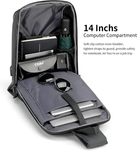 Vista 2 de VGOAL Mochila antirrobo para laptop