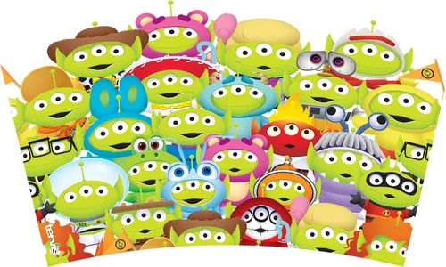 Vista 2 de Tervis Disney Pixar - Vaso aislado de doble pared de Toy Story Alien Made in Estados Unidos mantiene las bebidas frías y calientes, 16 onzas, clásico
