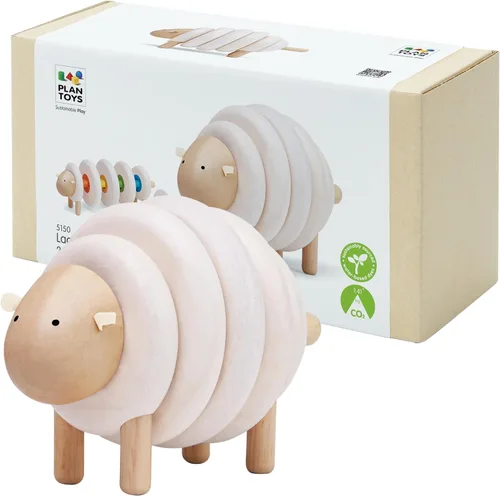 Vista 12 de Juguete apilable en forma de árbol de Plan Toys Árbol apilable