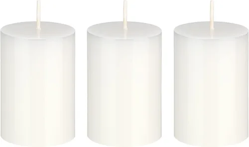 Vista 21 de Mega Candles 1 vela de pilar de oro sólido sin perfume, vertida a mano, vela de cera de alta calidad de 2 x 3 pulgadas, decoración del hogar, spas