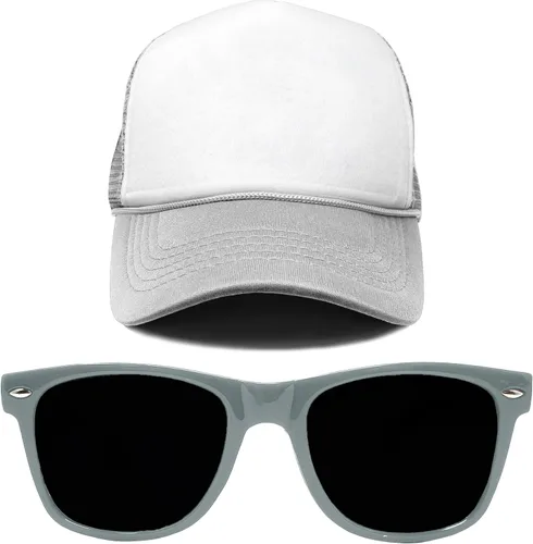 Vista 36 de Funky Junque Gorra de béisbol de béisbol en blanco para hombre y mujer