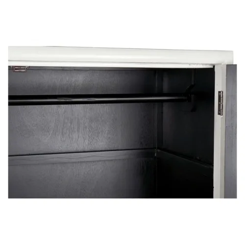 Vista 8 de Armario DKD Home Decor Blanco Dorado Metal Álamo 120 x 50 x 175 cm