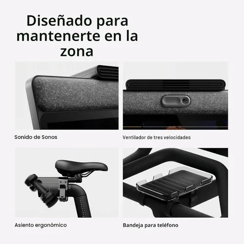 Vista 11 de Peloton Bikes - Bicicletas de ejercicio de interior para entrenamiento cardiovascular y de fuerza