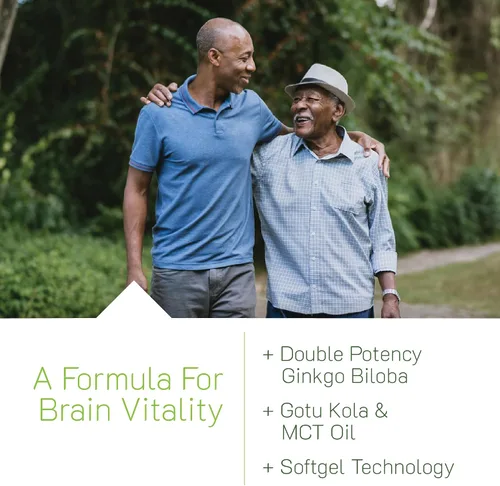 Vista 4 de Irwin Naturals Ginkgo Biloba de doble potencia extra fuerte 240mg Ginkgo Biloba Brain Circulation & Memory Support Plus MCT Oil & Vitamin B12