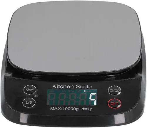 Vista 8 de BestAlice Báscula digital de cocina, báscula de alimentos multifunción de alta precisión, báscula digital eléctrica recargable por USB