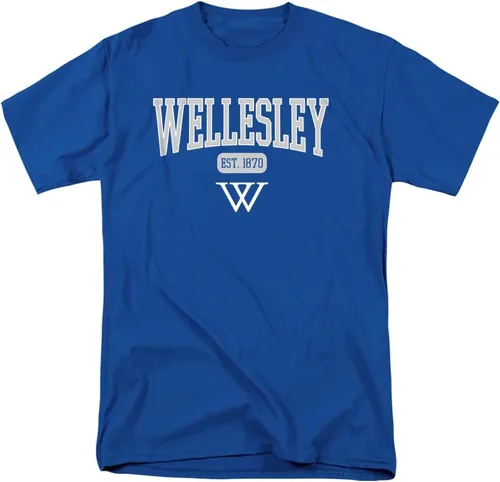 Vista 142 de LOGOVISION Colección de camisetas de algodón de manga corta unisex para hombres y mujeres Universidad de Adelphi