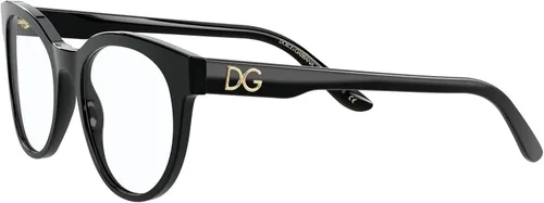 Vista 3 de Dolce Gabbana DG3334 - Lentes para mujer color negro 52