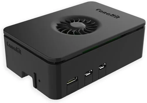 Vista 2 de CanaKit - Raspberry Pi 5 Kit de inicio PRO - Negro Turbina (Edición de 128 GB) (4GB de RAM)