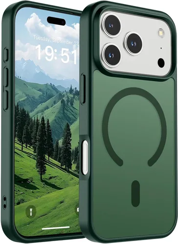 Vista 16 de SUPFINE Funda magnética para iPhone SE 2022 (3ª)/2020 (2ª), iPhone 8 (compatible con MagSafe) (protección contra caídas de grado militar), funda