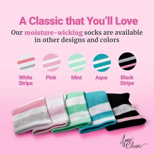 Vista 7 de LOVE CLASSIC Calcetines deportivos de compresión ligeros para mujer