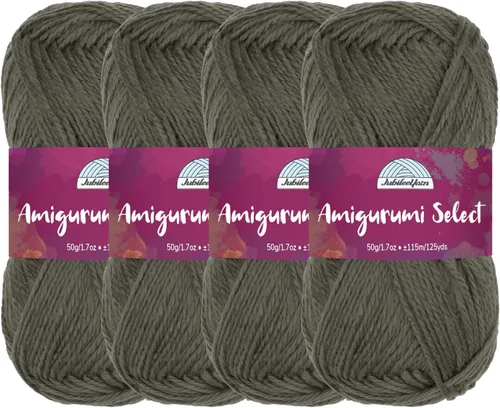 Vista 35 de JubileeYarn Amigurumi Select - Hilo acrílico DK - Begonia - 4 madejas