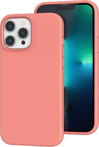 Vista 26 de Funda de silicona líquida compatible con iPhone 12 Pro Max 6.7 pulgadas, funda de gel de protección completa con forro de microfibra, funda